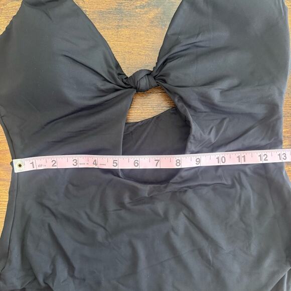 NWT Andie Swim The Santorini one piece swimsuit in black Size XL - Picture 9 of 13